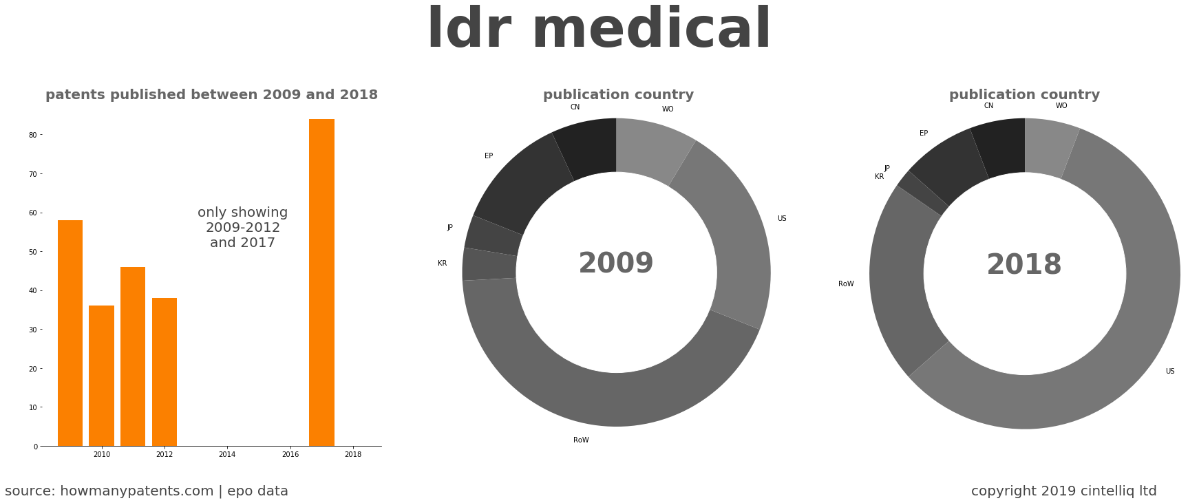 summary of patents for Ldr Medical
