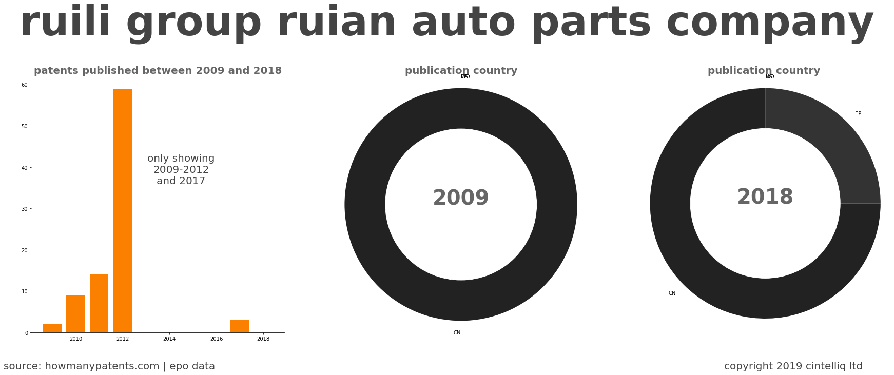 summary of patents for Ruili Group Ruian Auto Parts Company